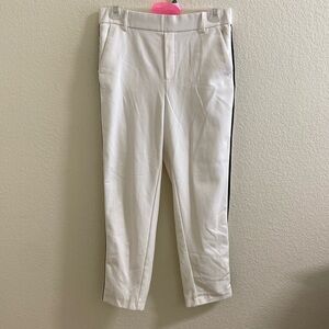 Zara  Trafaluc Collection White With Black‎ Tuxedo Stripe